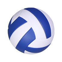 yotijay Volleyball Ball Indoor Gym Outdoor Practice Kid's Toy Training Equipment Granular Blue White