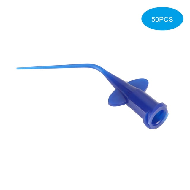 Punta de enjuague para irrigación de dientes, 50 unids/bolsa desechable Punta de enjuague para irrigación Punta de enjuague para irrigación Aspecto llamativo