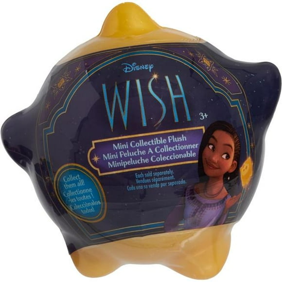 Just Play JUP10712 Disney Wish Mini Capsule Stylisée Jouets en Peluche, Lot de 12