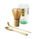 thumbnail image 2 of Batidor de bambú hecho a mano, herramientas profesionales para hacer té japonés, juego de matcha japonés con cucharilla, 2 of 9