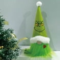thumbnail image 4 of Muñecos de pie sin rostro Grinch decoración de gnomo Gonk muñecos sin rostro Tomte de 28cm, 4 of 6
