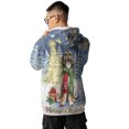thumbnail image 5 of Merry Christmas Afghan Hound Snowy Winter with Gifts Tree Decorations All Over Print 3D Hoodie Unisex Merch Hoodies Dog Lover - 12020, 5 of 6
