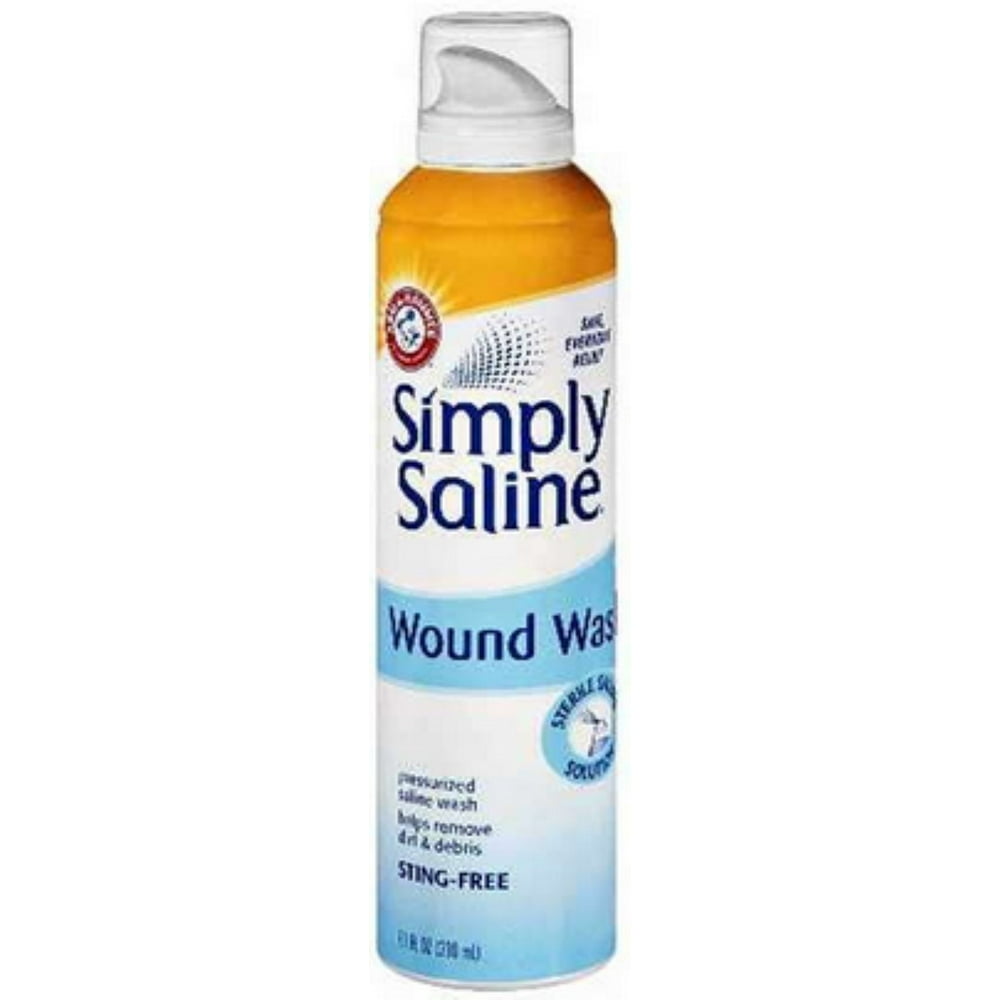 Simply Saline Wound Wash Saline 7.10 oz (Pack of 2)