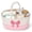 Bow, variant on Threns Cotton Rope Baby Diaper Caddy Organizer Basket for Girls, Nursery Storage Bin, Portable Baby Tote Bag for Changing Table or Car, Baby Shower Gifts Bag, Newborn Essentials, Registry