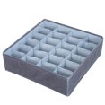 thumbnail image 1 of Underwear Organizer Divider Foldable: Large Socks Drawer Organizer Storage Box, 1 of 10