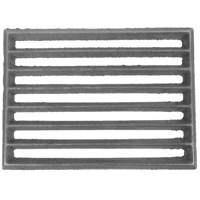 Miangastore Accessoire de Gril au Charbon de Table Rétention de Chaleur Répartition Uniforme Lot de 1 9.3X6.9X0.4In Noir