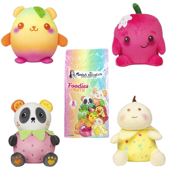 Moriah Elizabeth 11" Mystery Plush - Series 3 - Foodies Fruits Plush Toy for Ages 3