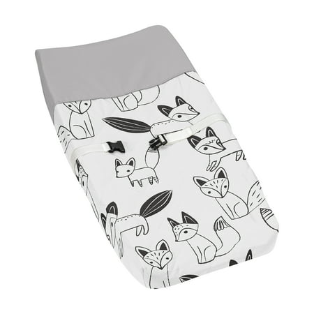 UPC: 0846480049333 | Fox Black and White Collection Changing Pad Cover