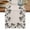 Black White, variant on Blue Spring Floral Table Runner, Tulip Summer Botanical Washable Cotton Linen Table Runners 36 Inches Long, Dresser Scarf Runner for Nightstand/End Tables/Round Tables 13''x36''