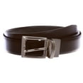 thumbnail image 3 of Men's Classic & Fashion Feather Edged Embossed Reversible Leather Dress Belt, 3 of 5