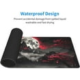 thumbnail image 3 of Extended Gaming Mouse Pad, Large Gaming Mouse Waterproof with Stitched Edges, Non-Slip Desktop Pad for Home and Office, Level Up Your 31.5x11.8 Inch\u2026 (Dark Night), 3 of 6