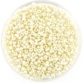 thumbnail image 3 of Miyuki Round Seed Beads, 8/0, 22 Gram Tube, #9592 Ivory Ceylon, 3 of 3