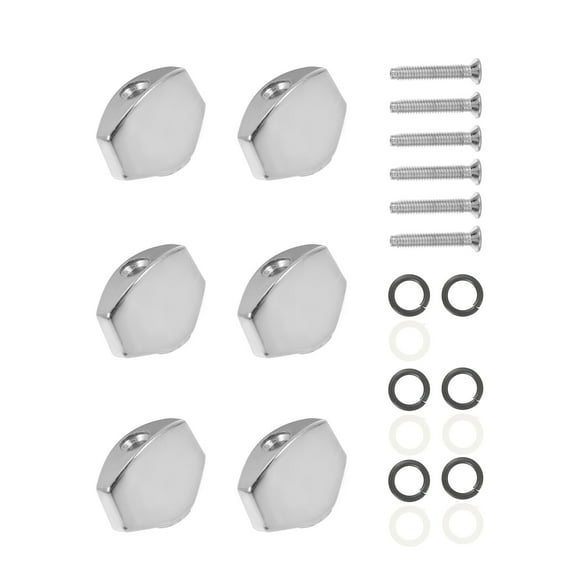 unbranded  6 Sets Acoustic Guitar Tuning Pegs Fully Open Tuner Handle