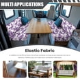 thumbnail image 3 of XYZCANDO Butterfly RV Dinette Cushion Covers Comfortable RV Accessories Universal RV Dinette Cushions for Women Washable Cushion Covers for Couches and Sofas Slipcovers for Loveseat White, 3 of 7