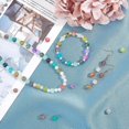 thumbnail image 2 of 300pcs 10 Color 8mm Baking Painted Crackle Glass Beads Round Crackle Glass Loose Beads for Necklace, Bracelet, Earring Jewelry Making, 2 of 4