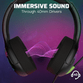 thumbnail image 5 of PDP Space Dust Bundle Pack: REMATCH GLOW Advanced Wired Controller & AIRLITE GLOW Wired Headset For Xbox Series X|S, Xbox One, & Windows 10/11 PC, 5 of 11
