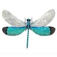 thumbnail image 1 of Eangee Home Design esh121 Dragonfly Wall Decor White &amp; Aqua, 1 of 1