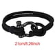 thumbnail image 3 of Fiudx Pulsera Náutica, Elegante Brazalete de Paracord, Cierre de Acero Inoxidable Resistente, Diseño de Secado Rápido, Ideal para Un Estilo de Vida Activo, Regalo Perfecto para Un Hijo, Accesorio de, 3 of 6