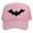 Light Pink, variant on Top Headwear Men's Bat Hat Spooky Holloween Trucker Snapback Cap White/Forest Green