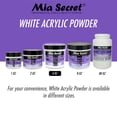 thumbnail image 3 of Polvo Acrílico Mia Secret White 113ml, 3 of 7