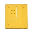 thumbnail image 5 of Aluminum Alloy DIY Mini Table Saw Workbench Surface with Engraving Ruler - T60 Yellow/Silver Optional Panel (245x200x6mm), 5 of 5