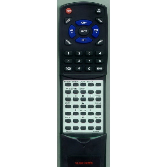 Replacement Remote for GFM NF100UD, NF107UD, RTNF100UD, MJ520FDG