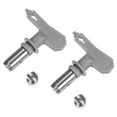 thumbnail image 1 of Unique Bargains 2 Packs Reversible Spray Tips for Airless Sprayer 209 Paint Spray Nozzle Tips Sprayer Machine Parts, Grey, 1 of 6
