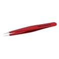 thumbnail image 1 of Pinza de punta de acero inoxidable Tweezerman para cejas de precisión, 1 of 5