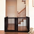 thumbnail image 4 of American Trails 600-54 Free Standing Pet Gate with Door - Espresso, 4 of 10
