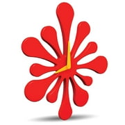 Splat Clock, Red
