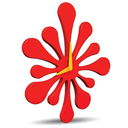 Splat Clock, Red