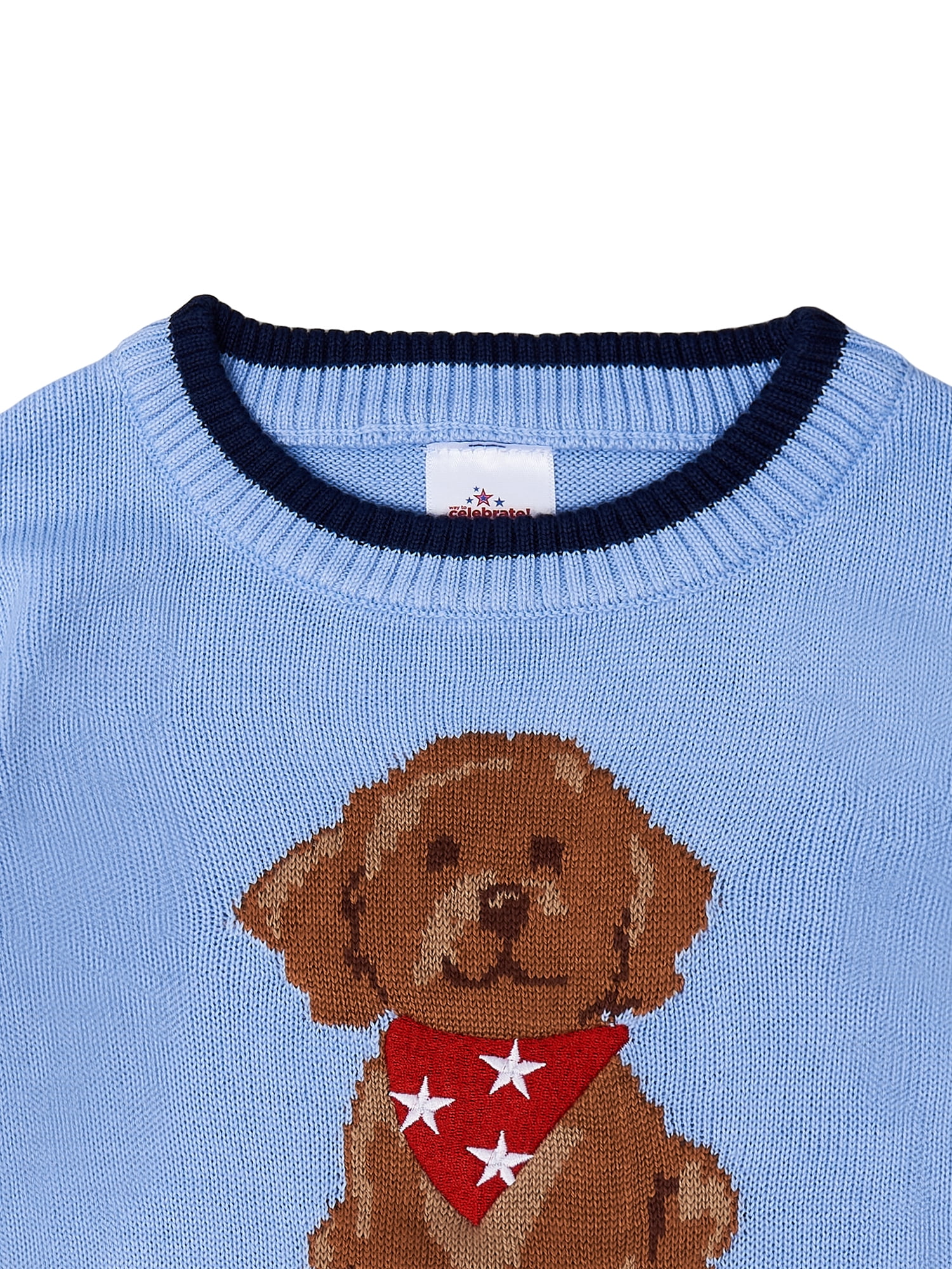 Way to Celebrate Toddler Americana Sweater, Sizes 12M-5T