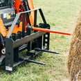thumbnail image 4 of Titan Attachments Standard Series Hay Frame, 39" Conus 2 Hay Bale Spear and Stabilizers, Universal SSQA Connection, 4 of 10