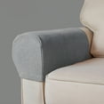 thumbnail image 3 of AUQ Stretch Armrest Covers for Chairs Sofas Couch,Chair Arm Covers,Couch Arm Covers,Spandex Arm Covers,Anti-Slip Furniture Protector Washable Armchair Slipcovers for Recliner Set of 2, 3 of 7