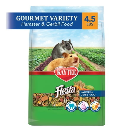 UPC: 0071859998794 | Kaytee Fiesta Hamster and Gerbil Food 4.5 lb  Fortified Gourmet Diet