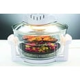 thumbnail image 5 of Freidora de aire eléctrica, horno de convección Turbo, vaporizador asador, encimera de horno halógeno, ideal para patatas fritas y patatas fritas, 5 of 5