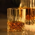 thumbnail image 5 of LUXU Whiskey Glasses(Set of 4)-11 oz sculpted Scotch Glass,Old Fashioned Glasses,Crystal Bourbon Rock Glasses,Large Bar Glasses,Unique Glassware Tumblers for Cocktails, 5 of 5
