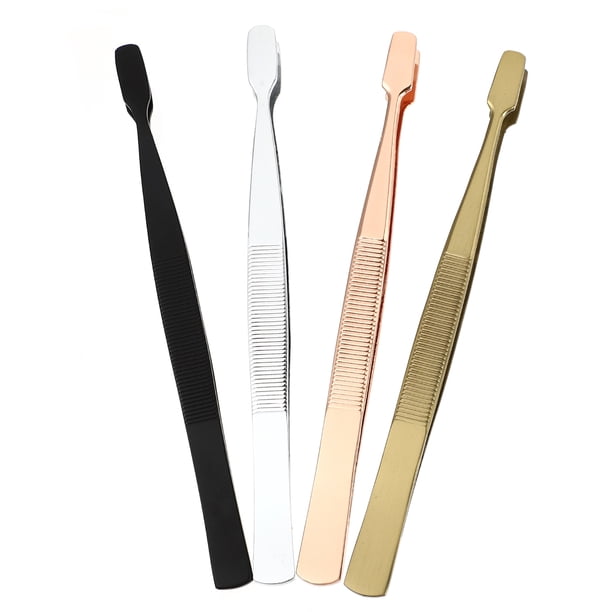 unbranded 4Ud Pinzas Multifuncionales En Acero Inoxidable Para Sellos Y Objetos Delicados