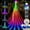 App Remote-Multicolor 11.8FT, variant on 11.8ft Christmas Tree with 350 RGB LEDs | Smart App Control & 210 Display Modes | USB Powered for Outdoor Yard, Party & Holiday Decorations