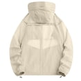 Betivan Men's Solid Color Long Sleeved Hooded Zipper Cardigan Ice Silk ...