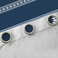 thumbnail image 4 of Erosebridal Vintage Aztec Print Curtains Pack of 2 (42x84 Each),Deepblue White Curtains Blackout For Adults, 4 of 7