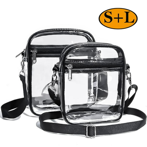 Dicasser Clear Crossbody Purse Stadium Approved Clear Concert Tote Bags