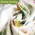 thumbnail image 5 of Floral Tablecloth, Wild Flower Table Cloth, Spring Summer Waterproof Wrinkle Free Tablecloth for Outdoor, Picnic, Camping, Patio, Party, Kitchen, Dining Room, Round 60 x 60 inch, 5 of 5