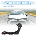 thumbnail image 4 of Unique Bargains Bumper Bracket Side Retainer for Toyota Corolla 2019-2023 No.52115-02480/52115-12520, 4 of 7