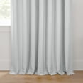 thumbnail image 6 of Half Price Drapes Oyster Faux Linen Extra Wide Room Darkening Curtain (1 Panel), Oyster, 100W X 96L, 6 of 11