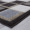 thumbnail image 5 of Allstar Brown Modern Geometric Brown square design Area Rug (7' 9" x 10' 5"), 5 of 7