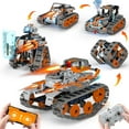 thumbnail image 1 of Juguetes de construcción STEM QHECTTY 5 en 1 con control remoto y control por aplicación, 1 of 8