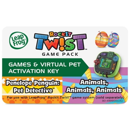 Penelope Penguin: Pet Detective and Animals, Animals, Animals Bundle Standard Edition - LeapFrog RockIt Twist