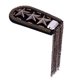 thumbnail image 1 of Accesorios de ropa con incrustaciones de diamantes, accesorios para trajes, charreteras con borlas de metal, 1 of 6