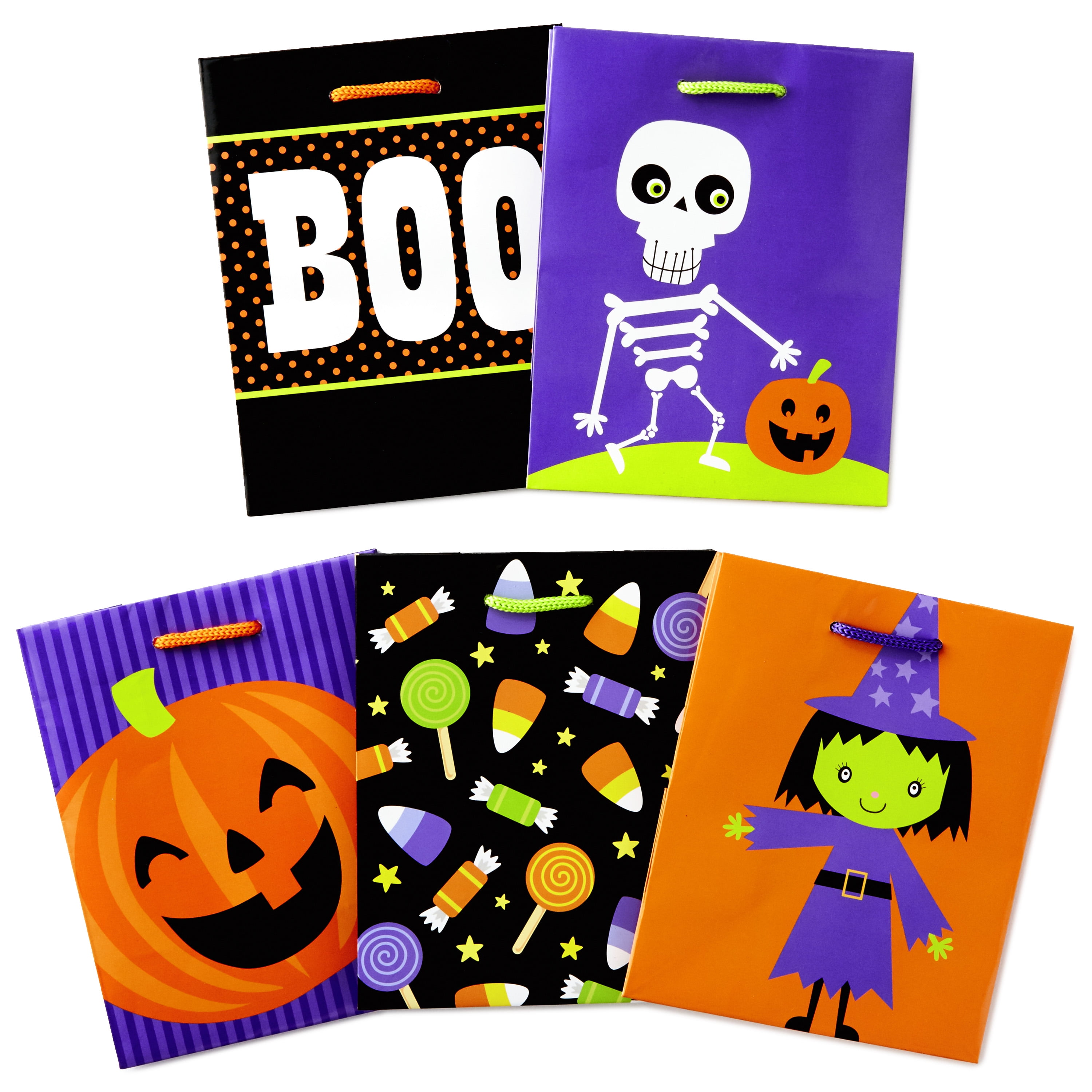 Hallmark Small Halloween Gift Bag Bundle (Pack of 5)
